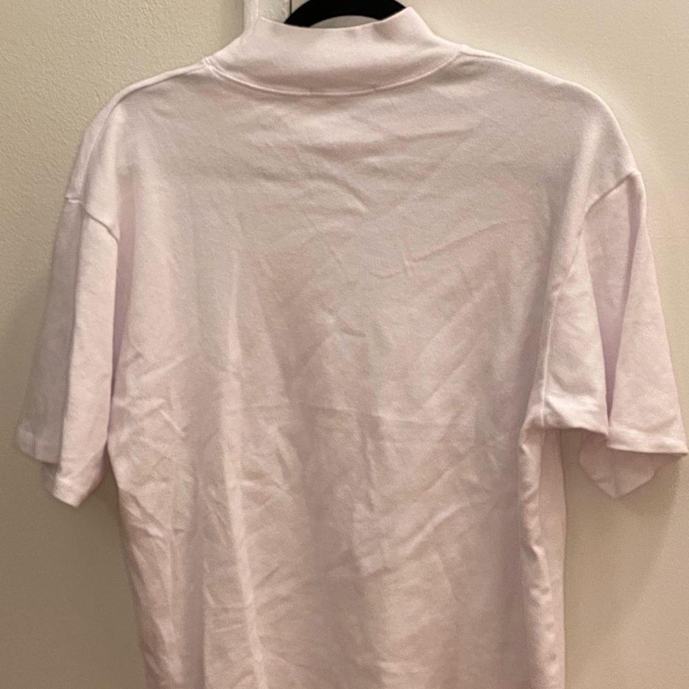 Brandy Melville White Top One Size Oversized Short
